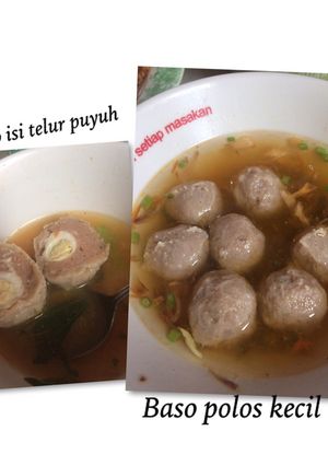 Foto resep Bakso ala saya😊