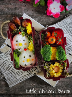Foto resep Little Chicken Bento