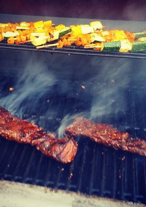A picture of Amanda's Skirt Steak.