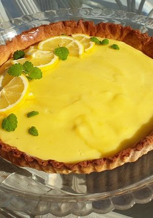 Une photo de Tarte au citron traditionnelle