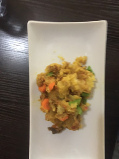 A picture of Sweet potato porridge.