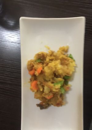 A picture of Sweet potato porridge.
