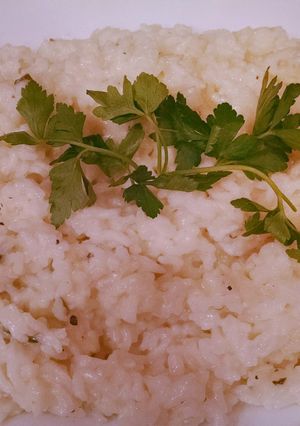 A picture of Lemon Parmesan Italian Rice.