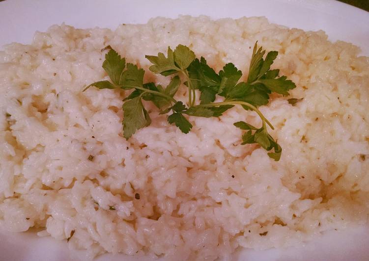 Easiest Way to Make Perfect Lemon Parmesan Italian Rice