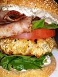 Turkey bacon turkey burgers