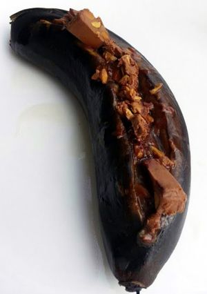 A picture of Chocolate Baked Banana.