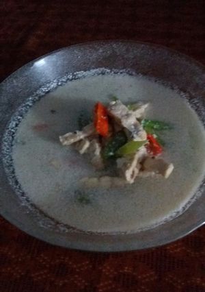 Foto resep Sayur lodeh iris buncis tempe
