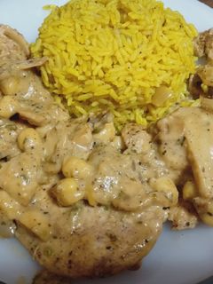 صورة لوصفة فراخ مع رز بسمتي