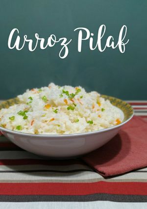 Una foto de Arroz Pilaf