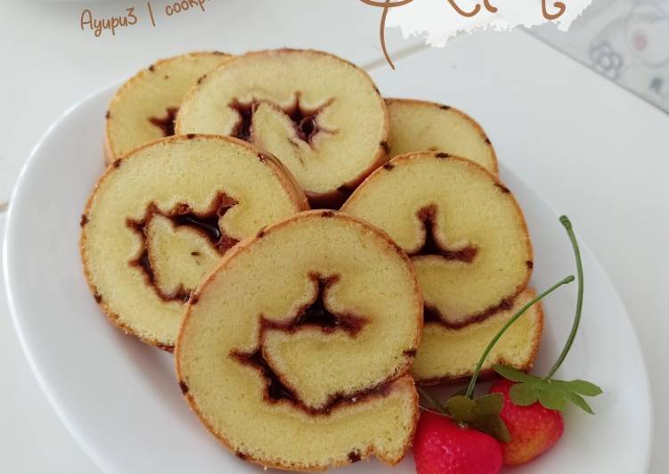 Resep ❤Bolu Gulung Ekonomis 6 Telur, Bikin Ngiler