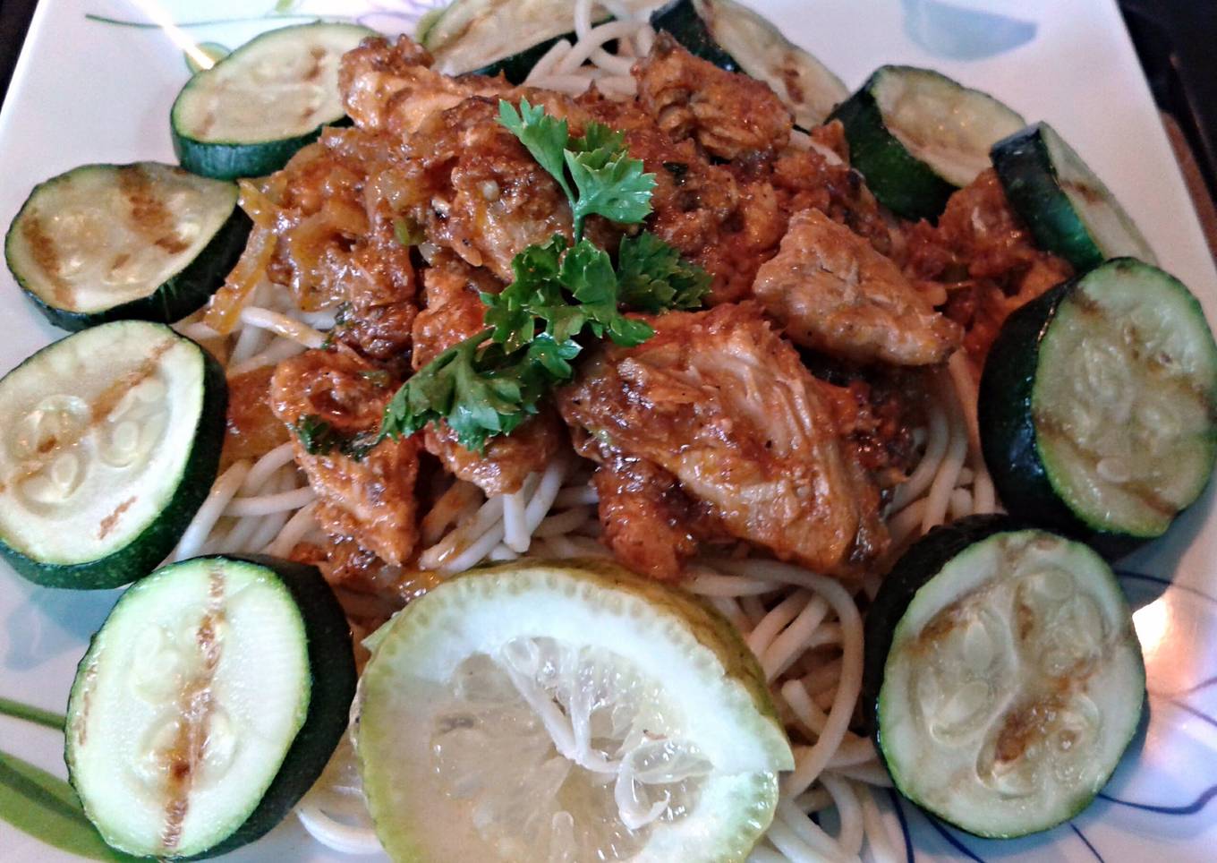 Tomato Jerk Salmon