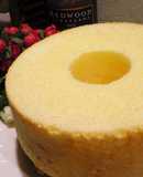 Super-Fluffy Kabocha Squash Chiffon Cake