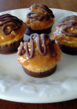A picture of Mini Samoa Muffins.