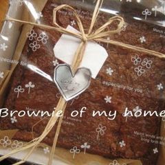 A picture of Our Family's Favorite Brownies.