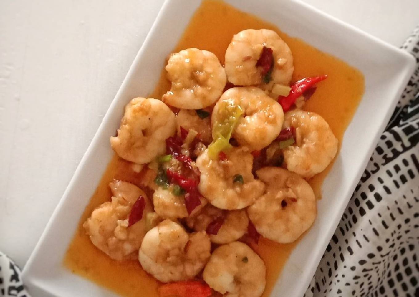 Udang Saus Mentega ala Umek Elly