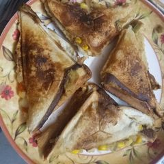 Patato corn sandwich!! A picture of Patato corn sandwich!!.