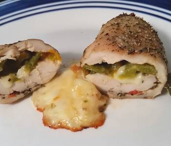 How To Prepare Recipe Jalapeo cream cheese  mozzarella stuffed chicken Home Style
