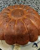 Torta de chocolate y vino tinto