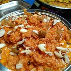 Gajar ka halwa carrot halwa A picture of Gajar ka halwa carrot halwa.
