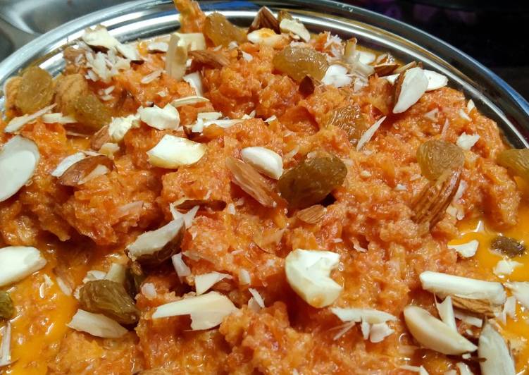 Recipe of Yummy Gajar ka halwa carrot halwa