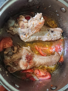 Una foto de Pavo a la olla