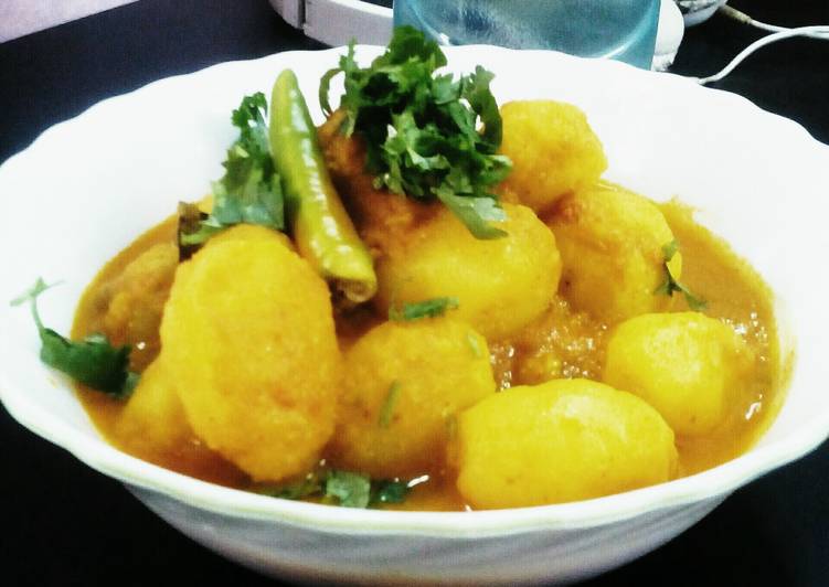 Dahi Aalu (curd potato)