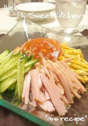 A picture of Our Golden Ratio ~ Delicious & Authentic Chilled Chinese-style Noodles.