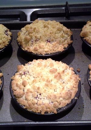A picture of Apple Crumble.