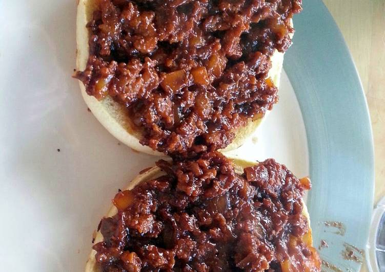 Recipe of Favorite Homemade Sloppy Joes