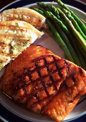 A picture of Hoisin Grilled Salmon.