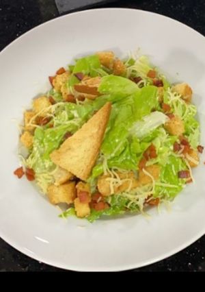 Una foto de Ensalada cesar