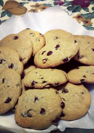 A picture of Classic Chocolate Chip Cookies!.