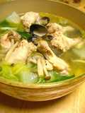 Asari Clam and Chicken Drumette Salt and Butter Hot Pot