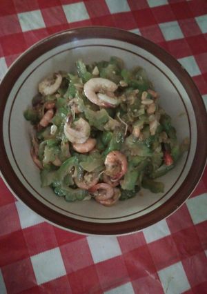 Foto resep Sayur pare dgn udang