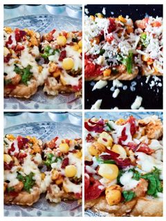 ब्रेड कॉर्न पिज़्ज़ा (bread corn pizza recipe in Hindi) रेसिपी मुख्य फोटो