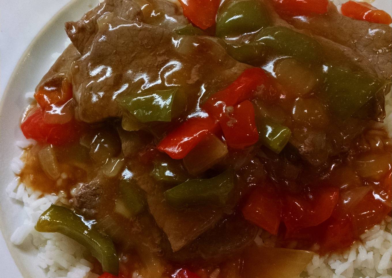 Recipe of Quick Peggy's pepper steak