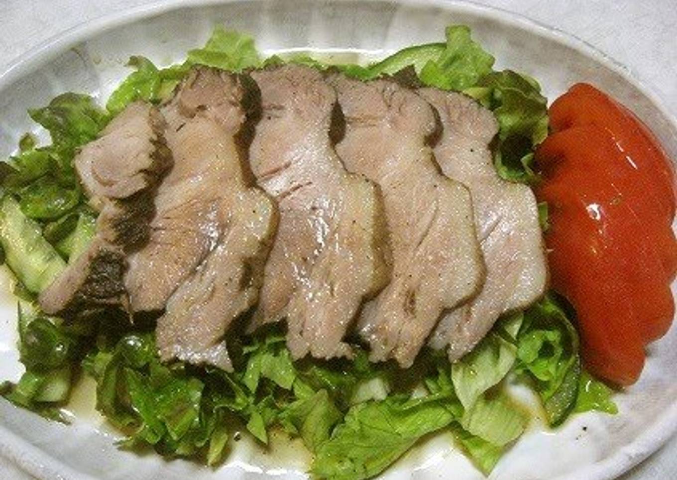 Easy Pork Simmered in Tea