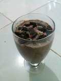 Milkshake coklat oreo