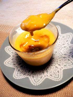 A picture of Melt-in-Your-Mouth Pumpkin Custard Pudding.