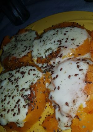 Una foto de Zapallo a la pizza