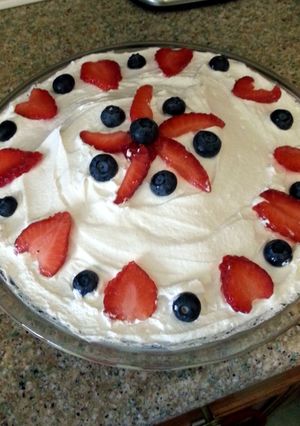 A picture of Berry Vanilla Trifle.