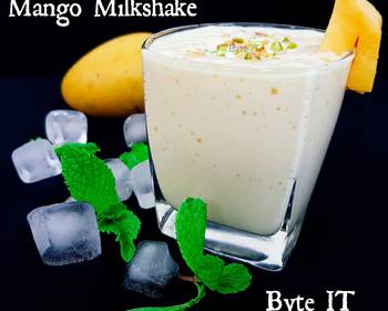 Update, Prepare Recipe mango milkshake Very Delicious