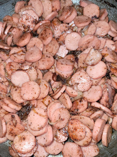 A picture of Pepper Sausage (Franks).