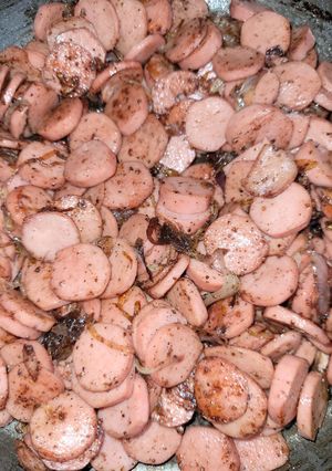 A picture of Pepper Sausage (Franks).