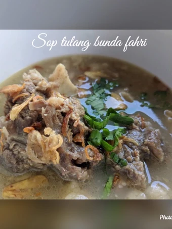 Cara Mudah Membikin Resep Sop tulang sapi sederhana yang Enak Banget Anti Ribet, Menggugah Selera