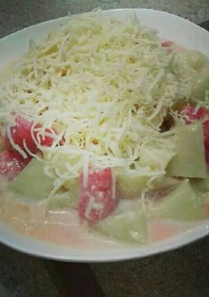 Foto resep Salad Buah Yoghurt Homemade