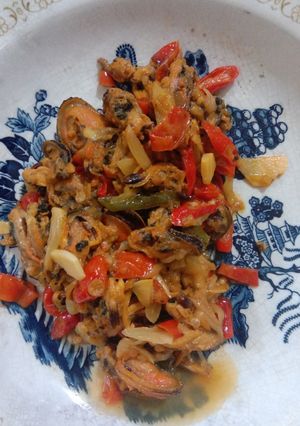 Foto resep Kerang kupas pedas