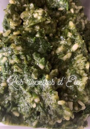 Une photo de Risotto épinard au Thermomix