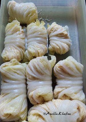 Foto resep Sawi Putih kukus isi Ayam dan Tahu cemilan Diet