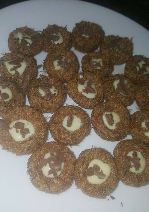 صورة لوصفة دوائر الكنافه بجبن كيري